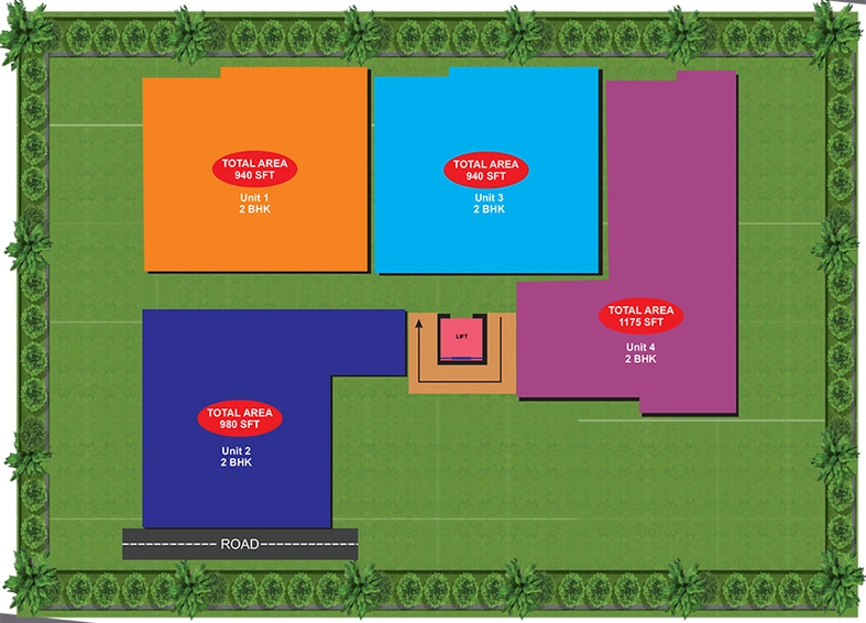 Master Plan of Habulus Elite 1 in Electronic City, Bangalore - Image 241063