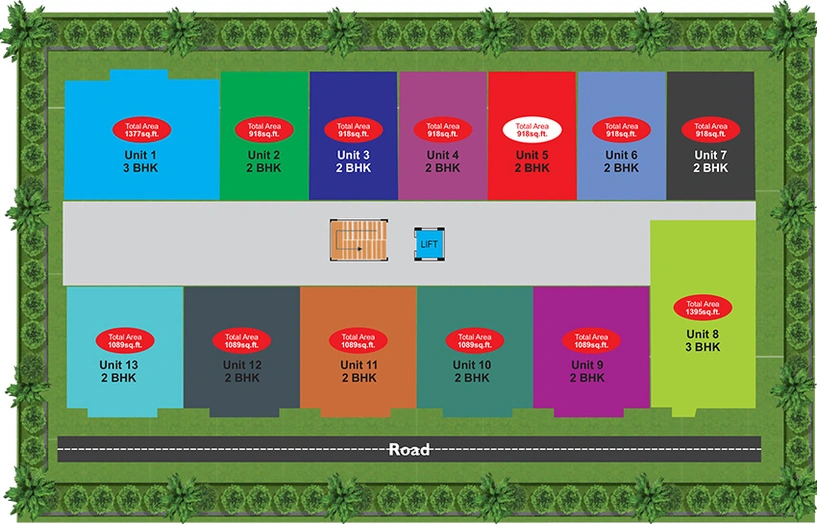Master Plan of Habulus Elite 2 in Electronic City, Bangalore - Image 241070