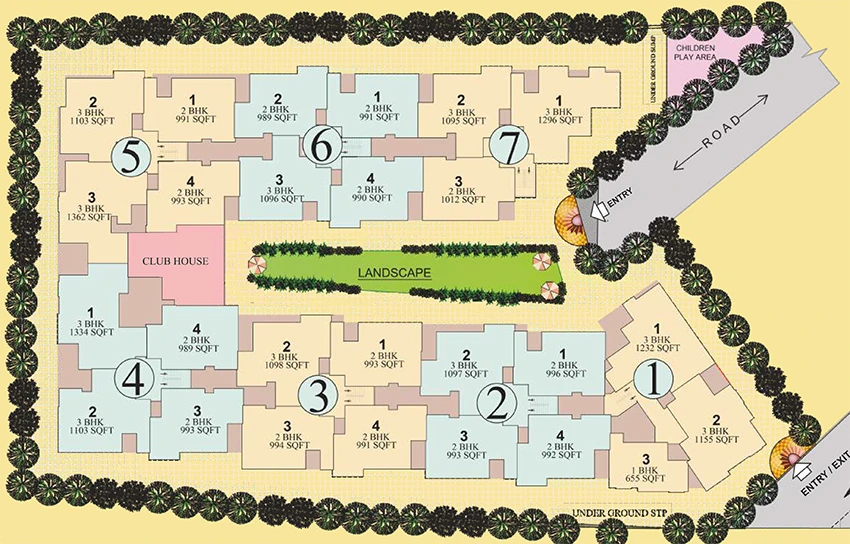 Master Plan of Glo Dugar in Sholinganallur, Chennai - Image 332601