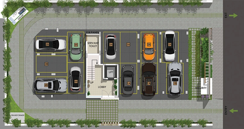 Master Plan of Malles Vijayadhwajam in T Nagar, Chennai - Image 328293