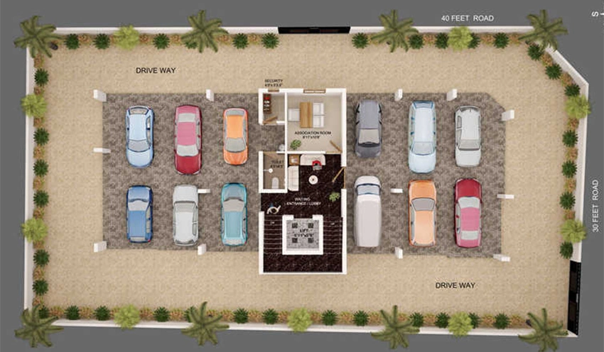 Master Plan of Malles Radhe Krishna in Kodambakkam, Chennai - Image 328284