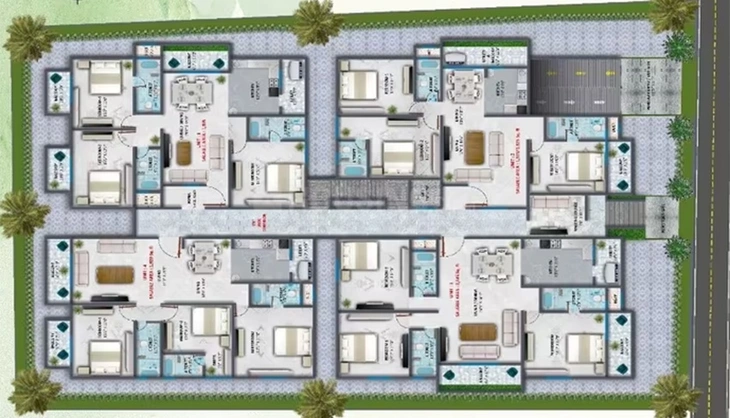 Master Plan of 5 Elements YGR Grandeur in Rajarajeshwari Nagar, Bangalore - Image 239933