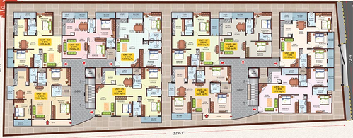 Master Plan of 5 Elements Pranavi Pride in Bannerghatta, Bangalore - Image 266907