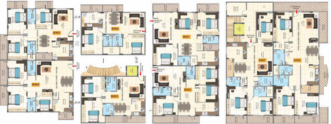 Floor Plan of 5 Elements Devagiri Divine in Banashankari, Bangalore - Image 239815