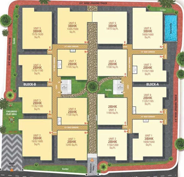 Master Plan of 5 Elements GR Lotus in Rajarajeshwari Nagar, Bangalore - Image 266898