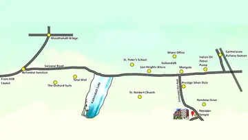 Location of Kumari Brundavan - Image 270112