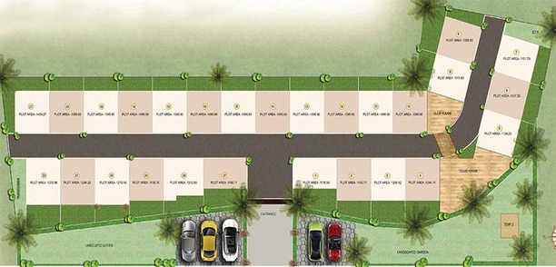 Master Plan of Saiven Marble Arch in Sarjapur, Bangalore - Image 274404