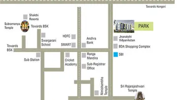 Location of 5 Elements Jnana Nivas - Image 239861