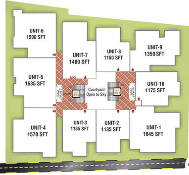 Master Plan of 5 Elements Jnana Nivas in Rajarajeshwari Nagar, Bangalore - Image 239863
