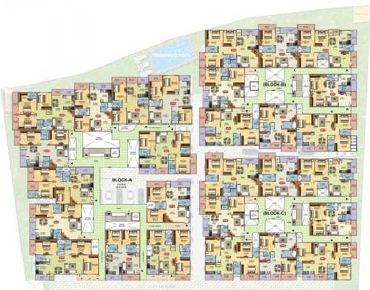 Master Plan of 5 Elements Temple Bells Premier in Rajarajeshwari Nagar, Bangalore - Image 239912