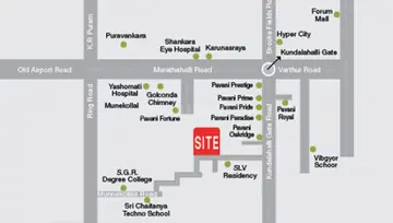 Location of Pavani Sreshta - Image 241575