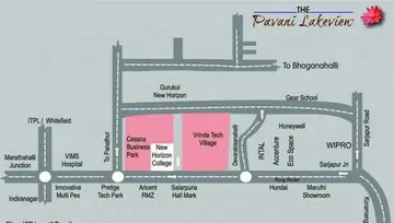 Location of Pavani Lake View - Image 242407