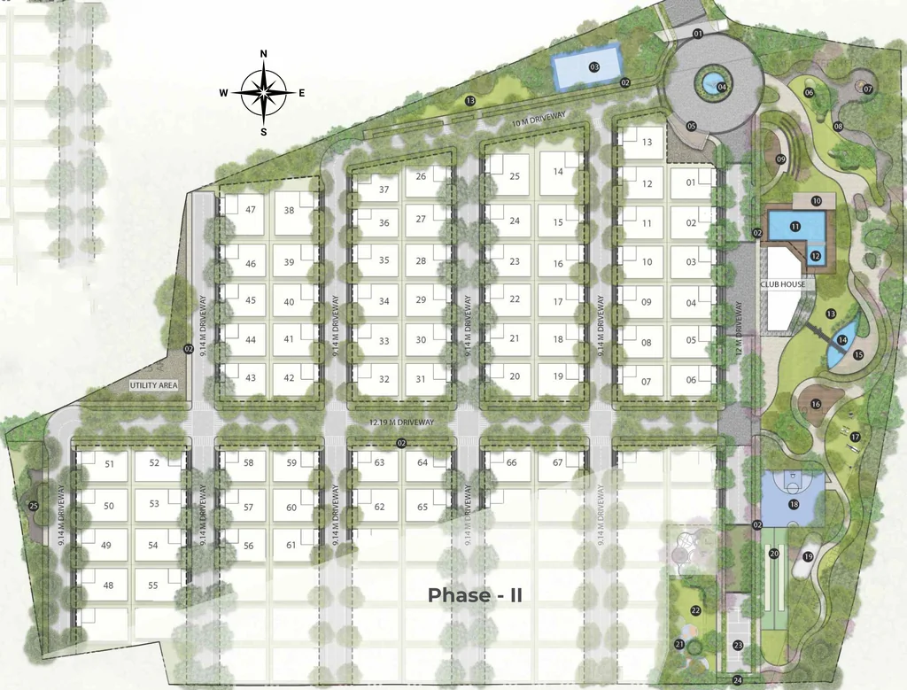 Master Plan of Nestcon Meluha in Shamirpet, Hyderabad - Image 317073