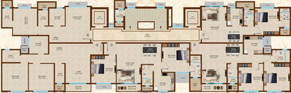 Floor Plan of Janki Heritage in Chembur East, Mumbai - Image 94411