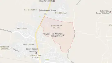 Location of Chaithanya Ananya - Image 267791