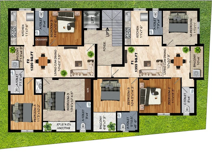 Master Plan of Vasiyam Magnum in Sithalapakkam, Chennai - Image 338130