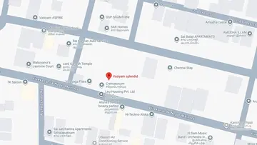 Location of Vasiyam Splendid - Image 338140