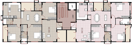 Floor Plan of Ramaniyam Padhuka in Mylapore, Chennai - Image 278910
