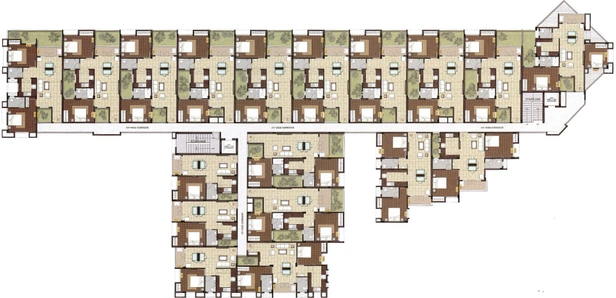 Floor Plan of Ramaniyam Sarovar in Velachery, Chennai - Image 279775