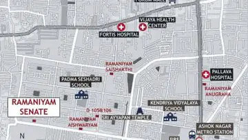Location of Ramaniyam Senate - Image 279792