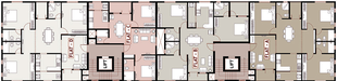 Floor Plan of Ramaniyam Summit in Besant Nagar, Chennai - Image 279806