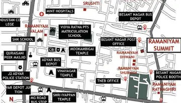 Location of Ramaniyam Summit - Image 279805