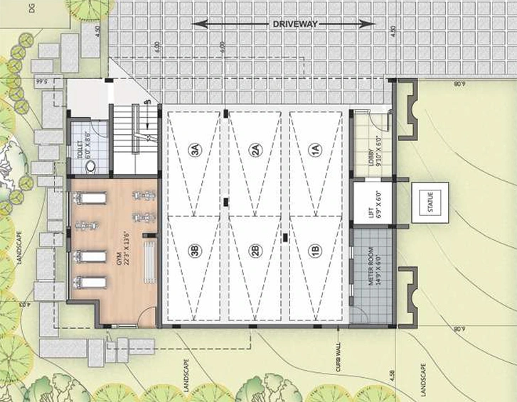 Master Plan of Akshaya Oceano in Besant Nagar, Chennai - Image 282735