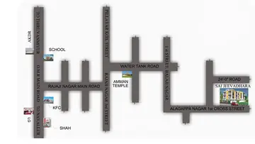 Location of Sai Jeevadhara - Image 343485