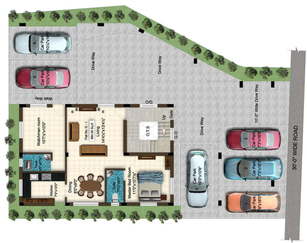 Master Plan of Sai Jeevadhara in Thoraipakkam, Chennai - Image 343487