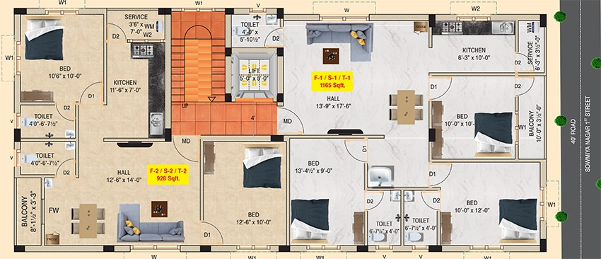 Master Plan of Minerva Sai Darshan in Perumbakkam, Chennai - Image 338438