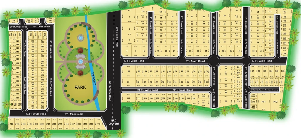 Master Plan of Newry Clover County in Poonamallee, Chennai - Image 276532
