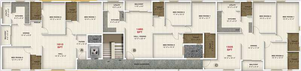 Floor Plan of Marutham Sterling Heights in Ganapathy, Coimbatore - Image 242641
