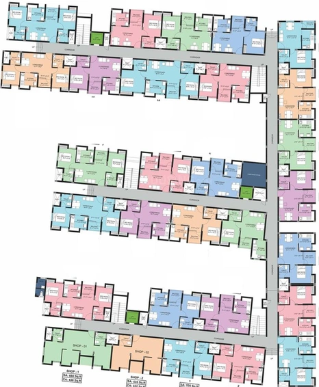 Floor Plan of Arun Tilang in Thiruninravur, Chennai - Image 257134