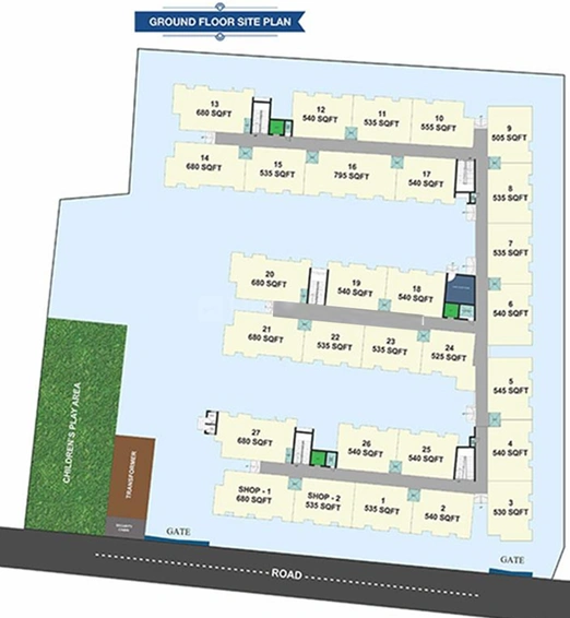 Master Plan of Arun Tilang in Thiruninravur, Chennai - Image 257133