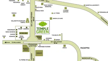 Location of Arun Temple Green Heights - Image 257079