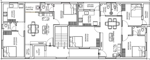 Floor Plan of Sri Manishaa Royal House in Tambaram, Chennai - Image 245404