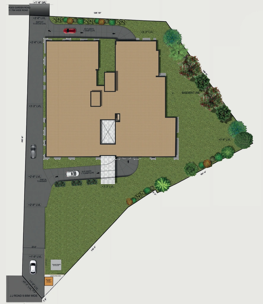 Master Plan of Baashyaam Le Grand Trianon in Teynampet, Chennai - Image 342482