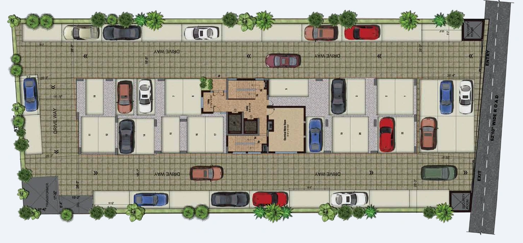 Master Plan of Baashyaam Bonaventura in RA Puram, Chennai - Image 342350