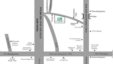 Location of Colorhomes Poonamallee Farms - Image 247570