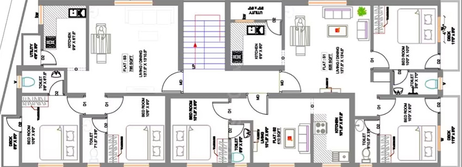 Floor Plan of Colorhomes Fern Orchard in Tambaram, Chennai - Image 281058