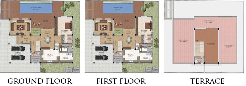 4 BHK Flat in Devinarayan Aquarelle in East Coast Road, Chennai - Image 878528