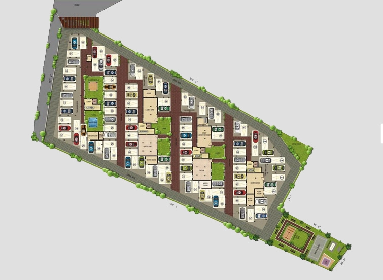Master Plan of Khurinjis Zinnia in Tambaram, Chennai - Image 326861