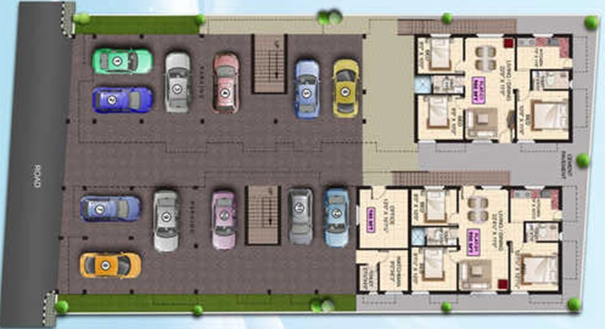 Master Plan of Khurinji Veronica in Pallikaranai, Chennai - Image 326816