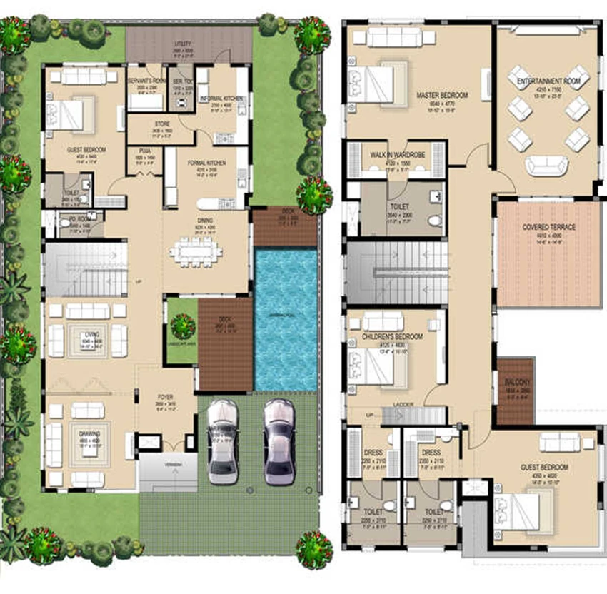 4 BHK House/Villa in A R Amara Ananta Villas in East Coast Road, Chennai - Image 879127