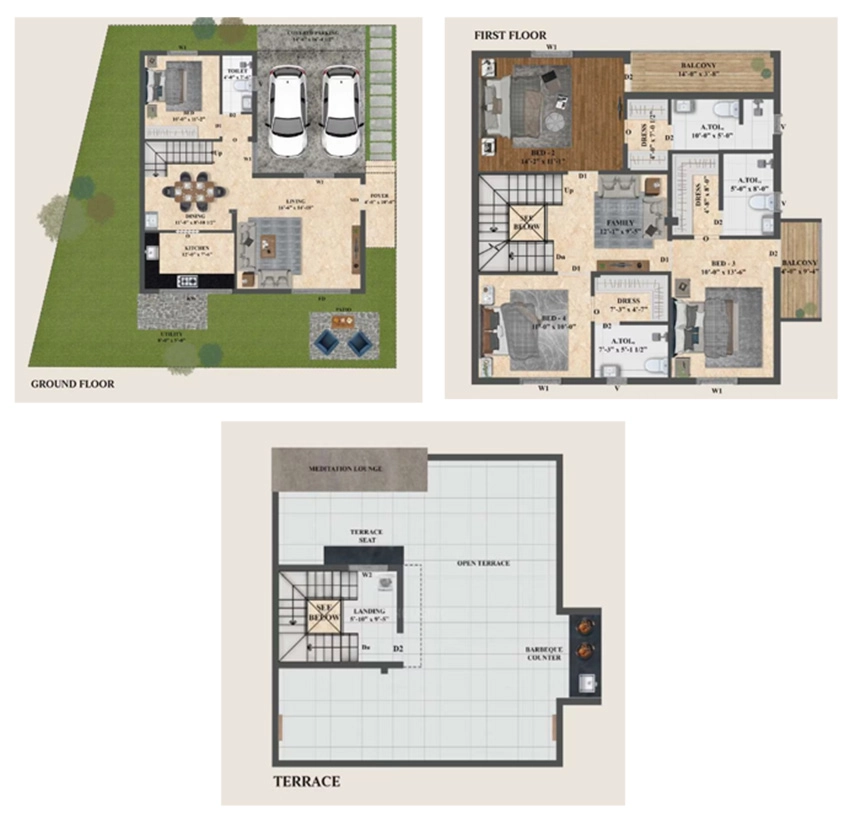4 BHK House/Villa in Saradeuz Encanto in Perumbakkam, Chennai - Image 879769