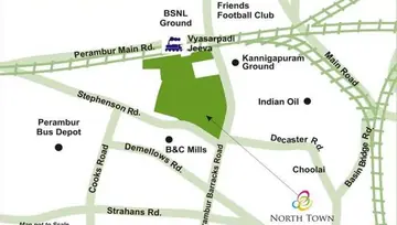 Location of Arihant North Town Chaitanya - Image 282259