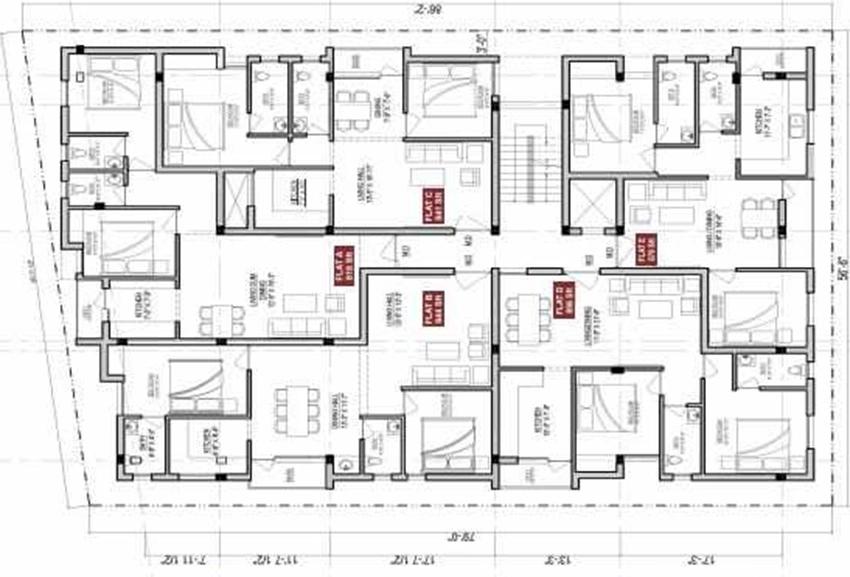 Master Plan of Rahul Sai Brindavan in Thirumullaivoyal, Chennai - Image 335510