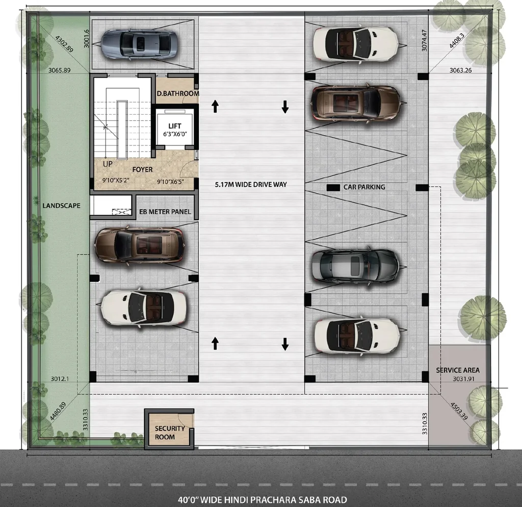 Master Plan of Voora Narayana in Purasaiwakkam, Chennai - Image 345843