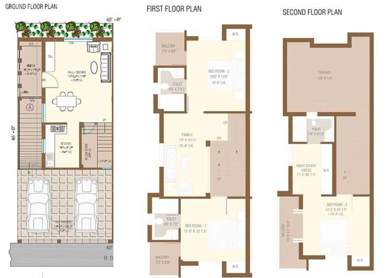 3 BHK House/Villa in Anmol Ashiana in Velachery, Chennai - Image 852876
