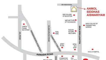 Location of Anmol Siddhas Aiswariyam - Image 244938